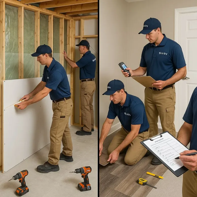 Repairs and Reconstruction process in Shelby County, KY